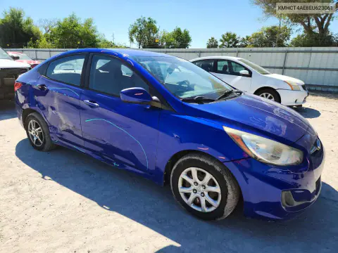 2014 Hyundai Accent Gls VIN KMHCT4AE8EU623061 фото 4