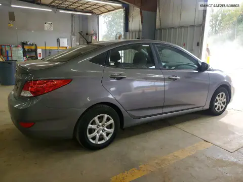 2014 Hyundai Accent Gls VIN KMHCT4AE2EU638803 фото 3