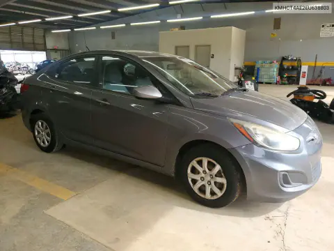 2014 Hyundai Accent Gls VIN KMHCT4AE2EU638803 фото 4