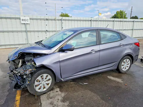 KMHCT4AE4FU935122 — 2015 Hyundai Accent, Передняя часть (Front End), фото до ремонта