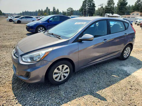 KMHCT5AE6GU275916 — 2016 Hyundai Accent, Вандализм (Vandalism), фото до ремонта