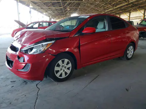 KMHCT4AE1GU067341 — 2016 Hyundai Accent, Передняя часть (Front End), фото до ремонта