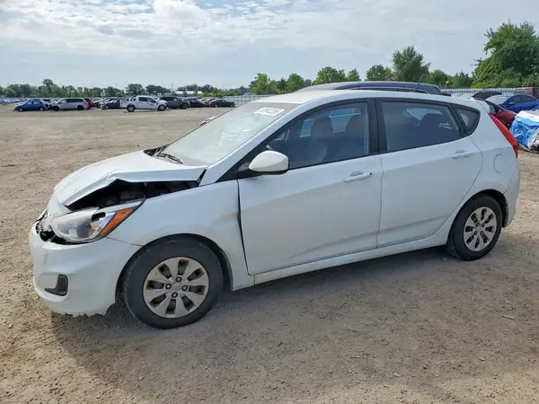 KMHCT5AE0GU244631 — 2016 Hyundai Accent, Передняя часть (Front End), фото до ремонта