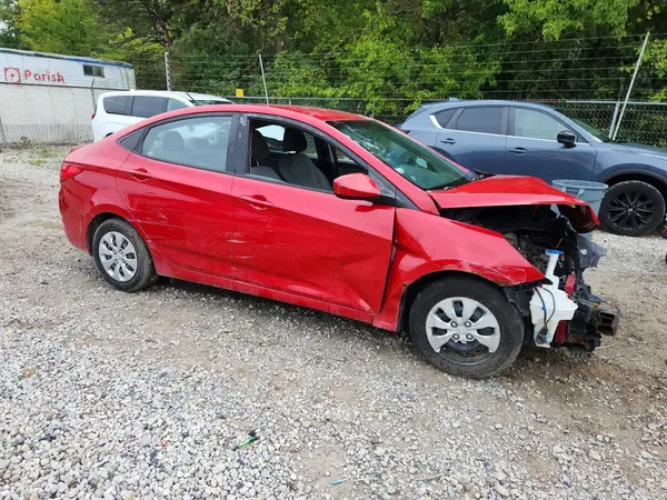 KMHCT4AE1GU122564 — 2016 Hyundai Accent, фото 4 с аукциона Copart, Передняя часть