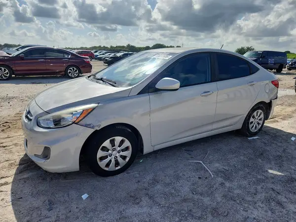 KMHCT4AE6GU113200 — 2016 Hyundai Accent, Задняя часть (Rear End), фото до ремонта