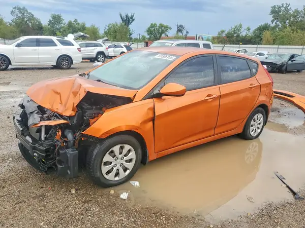 KMHCT5AE6GU265404 — 2016 Hyundai Accent, Передняя часть (Front End), фото до ремонта