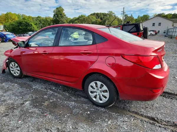KMHCT4AE4GU956490 — 2016 Hyundai Accent, фото 2 с аукциона Copart, Передняя часть