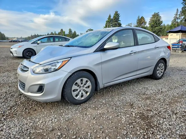 KMHCT4AEXGU118416 — 2016 Hyundai Accent, Передняя часть (Front End), фото до ремонта