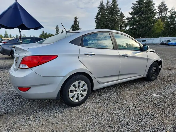 KMHCT4AEXGU118416 — 2016 Hyundai Accent, фото 3 с аукциона Copart 29.09.2026, Передняя часть