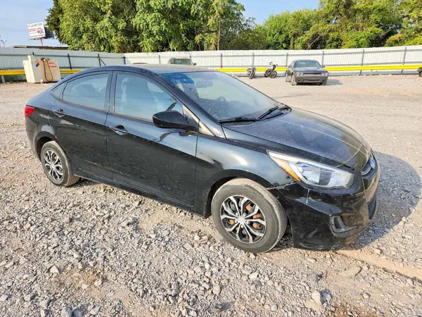 KMHCT4AE4GU977839 — 2016 Hyundai Accent, фото 4 с аукциона Copart, Передняя часть