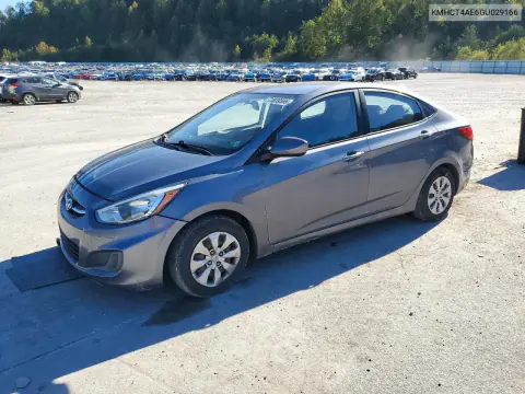 KMHCT4AE6GU029166 — 2016 Hyundai Accent, Передняя часть, фото до ремонта
