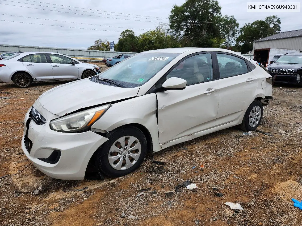 2016 Hyundai Accent Se VIN KMHCT4AE9GU943301 фото 1