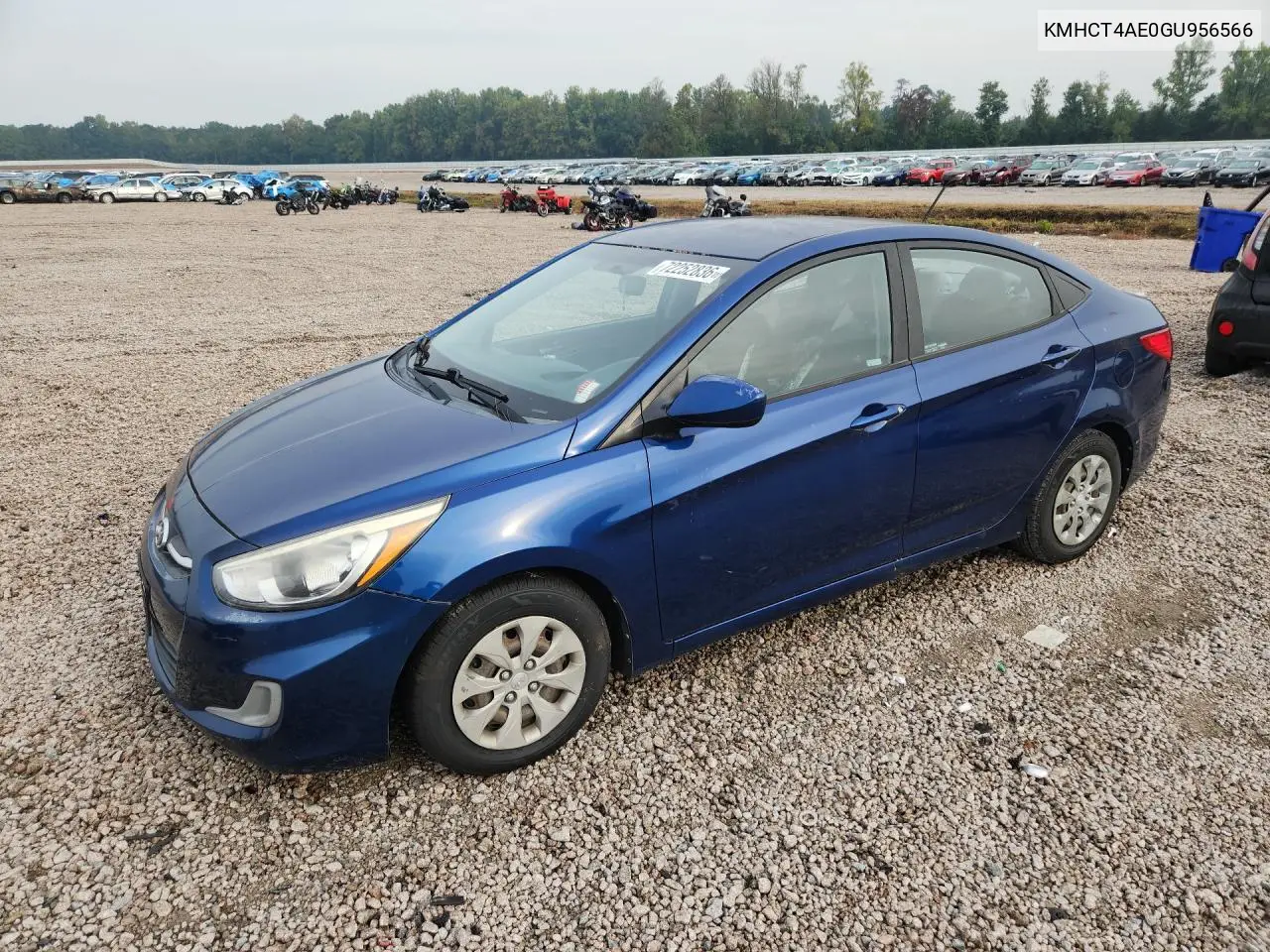 2016 Hyundai Accent Se VIN KMHCT4AE0GU956566 фото 1