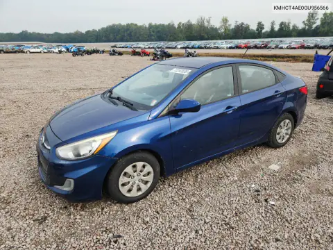 2016 Hyundai Accent Se VIN KMHCT4AE0GU956566 фото 1