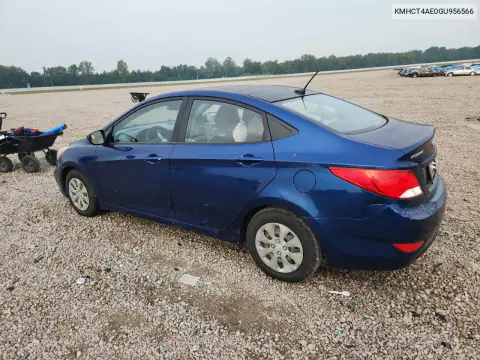 2016 Hyundai Accent Se VIN KMHCT4AE0GU956566 фото 2
