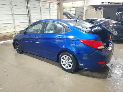 KMHCT4AE8GU029377 — 2016 Hyundai Accent, фото 2 с аукциона Copart, Задняя часть