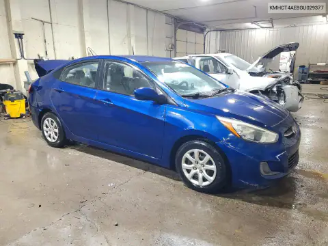 KMHCT4AE8GU029377 — 2016 Hyundai Accent, фото 4 с аукциона Copart, Задняя часть