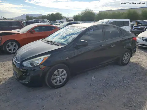 KMHCT4AE9GU085103 — 2016 Hyundai Accent, Задняя часть, фото до ремонта