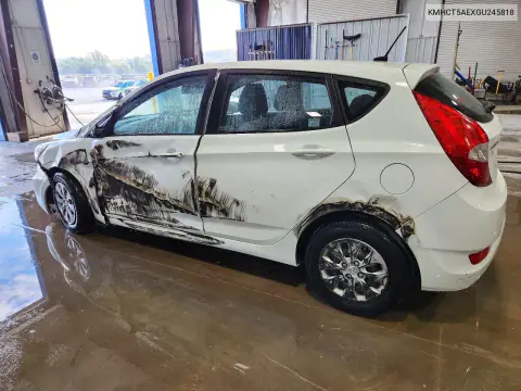 2016 Hyundai Accent Se VIN KMHCT5AEXGU245818 фото 2
