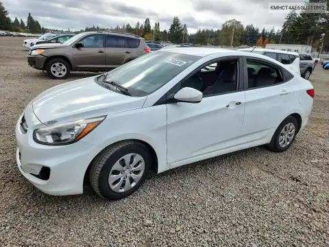KMHCT4AE6GU111592 Hyundai Accent 2016 — повреждение Вандализм, фото до ремонта
