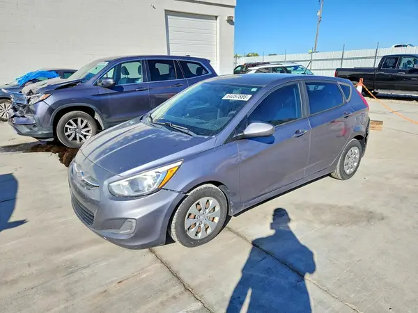 KMHCT5AE3HU310512 — 2017 Hyundai Accent, Задняя часть (Rear End), фото до ремонта