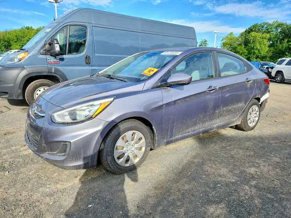 KMHCT4AE5HU283372 — 2017 Hyundai Accent, Передняя часть (Front End), фото до ремонта