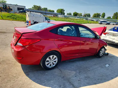 2017 HYUNDAI ACCENT VIN KMHCT4AE8HU239267 фото 3