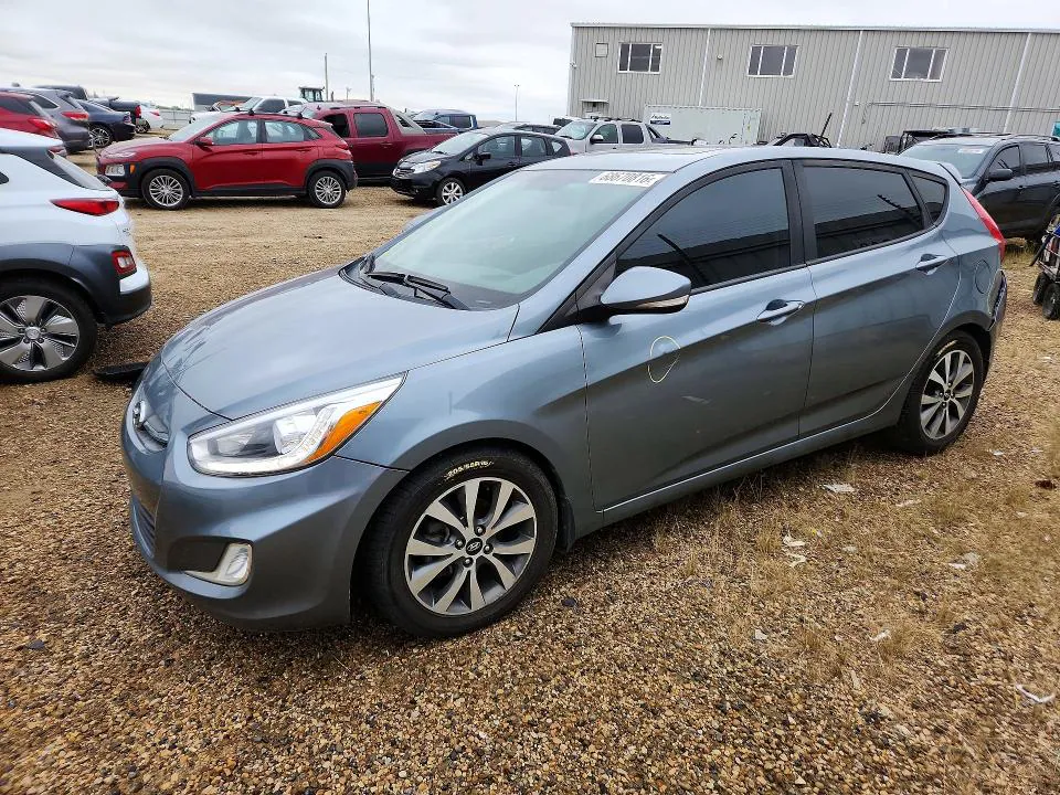 2017 Hyundai Accent VIN KMHCU5AE3HU357357 фото 1