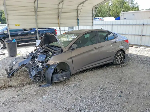 KMHCT4AE0HU357538 — 2017 Hyundai Accent, Передняя часть (Front End), фото до ремонта