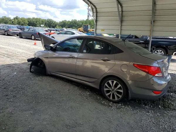 KMHCT4AE0HU357538 — 2017 Hyundai Accent, фото 2 с аукциона Copart, Передняя часть