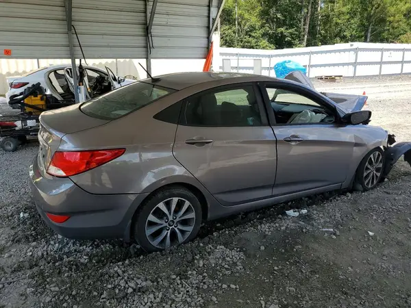 KMHCT4AE0HU357538 — 2017 Hyundai Accent, фото 3 с аукциона Copart, Передняя часть