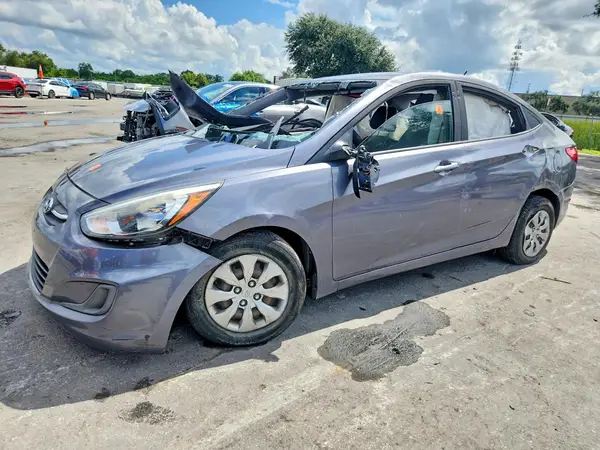 KMHCT4AE3HU308267 — 2017 Hyundai Accent, Боковая часть (Side), фото до ремонта