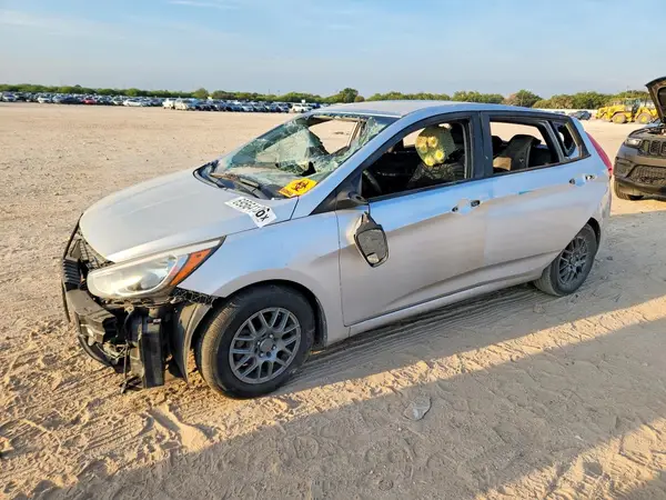 KMHCT5AE2HU320206 — 2017 Hyundai Accent, Передняя часть (Front End), фото до ремонта