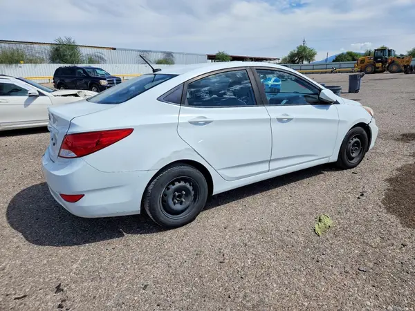 KMHCT4AE0HU172468 — 2017 Hyundai Accent, фото 3 с аукциона Copart, Ходовая часть