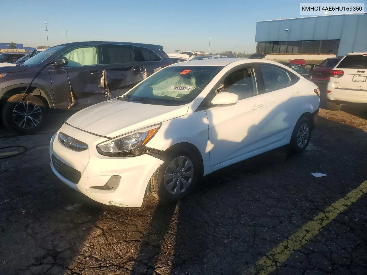 2017 Hyundai Accent Se VIN KMHCT4AE6HU169350 фото 1