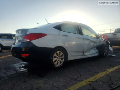 2017 Hyundai Accent Se VIN KMHCT4AE6HU169350 фото 3