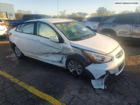 2017 Hyundai Accent Se VIN KMHCT4AE6HU169350 фото 4