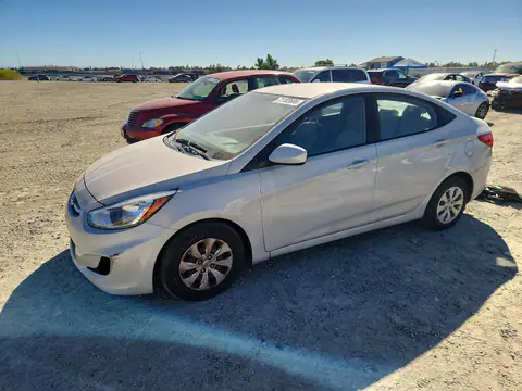 KMHCT4AE3HU205527 — 2017 Hyundai Accent, Задняя часть (Rear End), фото до ремонта