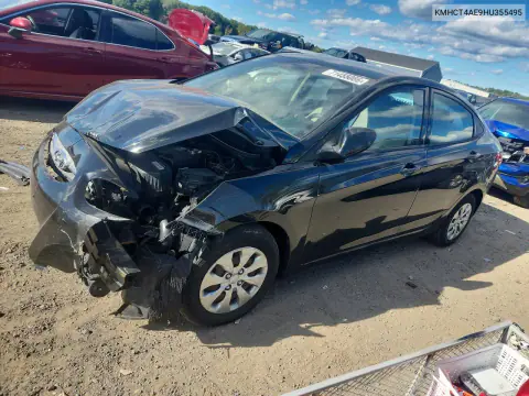 2017 Hyundai Accent Se VIN KMHCT4AE9HU355495 фото 1