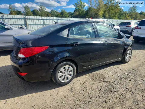 2017 Hyundai Accent Se VIN KMHCT4AE9HU355495 фото 3