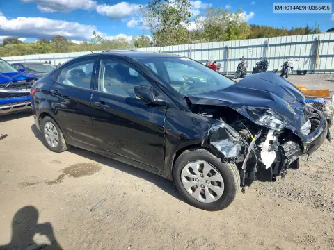 2017 Hyundai Accent Se VIN KMHCT4AE9HU355495 фото 4
