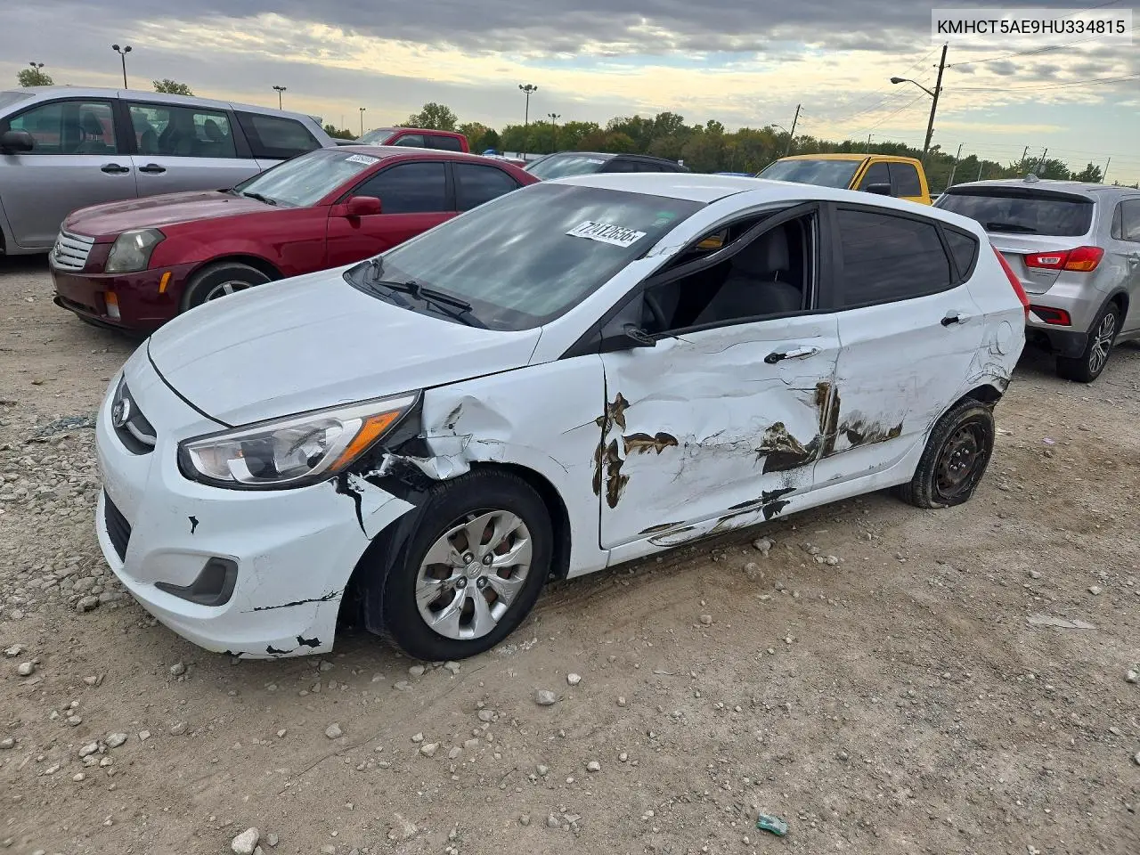 2017 Hyundai Accent Se VIN KMHCT5AE9HU334815 фото 1