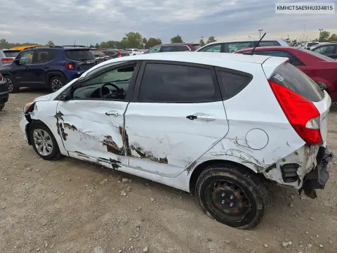 2017 Hyundai Accent Se VIN KMHCT5AE9HU334815 фото 2