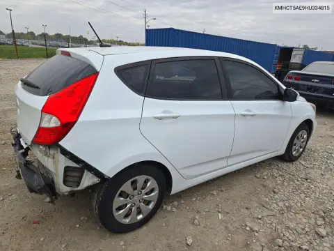 2017 Hyundai Accent Se VIN KMHCT5AE9HU334815 фото 3