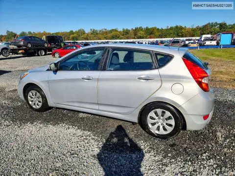 2017 Hyundai Accent Se VIN KMHCT5AE5HU321205 фото 2