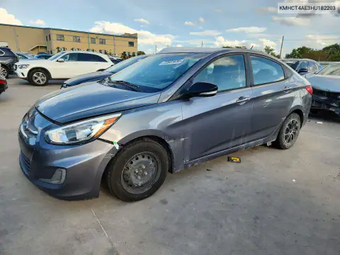 KMHCT4AE3HU182203 Hyundai Accent 2017 — повреждение Передняя часть, фото до ремонта