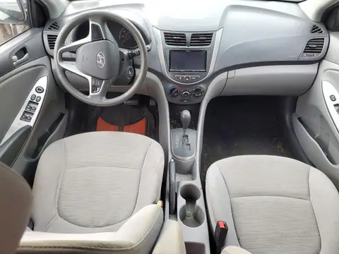 KMHCT5AEXHU318185 — 2017 Hyundai Accent, Передняя часть, фото до ремонта