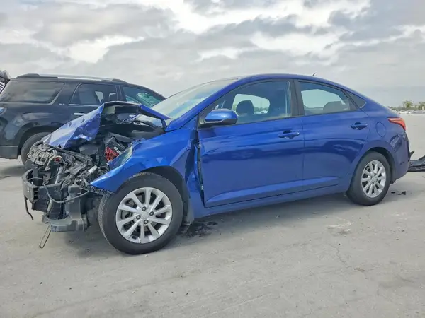 3KPC24A35JE029901 — 2018 Hyundai Accent, Передняя часть (Front End), фото до ремонта