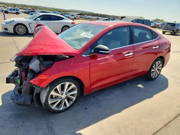 3KPC34A33JE021552 — 2018 Hyundai Accent, Передняя часть (Front End), фото до ремонта