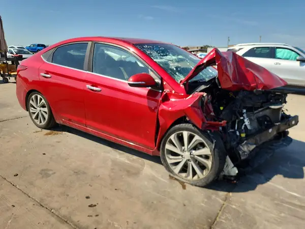 3KPC34A33JE021552 — 2018 Hyundai Accent, фото 4 с аукциона Copart, Передняя часть